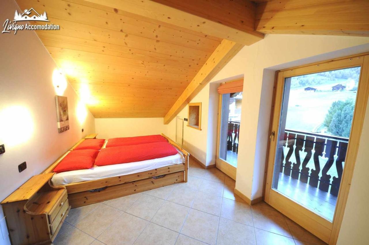 Chalet Da Maria Apartman Livigno Szoba fotó